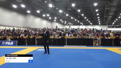 WELLINGTON DE LIMA vs EDMUND LI 2024 World Masters IBJJF Jiu-Jitsu Championship