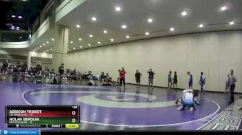 138 lbs Round 2 (10 Team) - Nolan Berglin, Michigan Blue vs Addison Trisket, 212 Wrestling