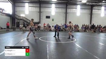 135 lbs Final - Gage Wright, Patriot WC vs Hunter Mason, Kingsman