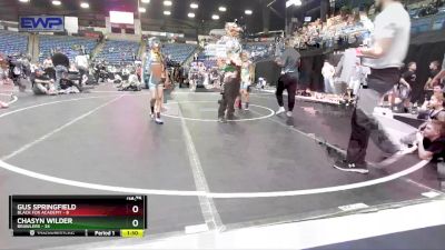 80 lbs Placement - Chasyn Wilder, Brawlers vs Gus Springfield, Black Fox Academy