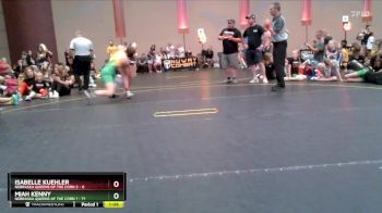 148 lbs Finals (8 Team) - Miah Kenny, Nebraska Queens Of The Corn 1 vs Isabelle Kuehler, Nebraska Queens Of The Corn 2