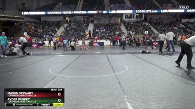 76 lbs 2nd Place Match - Ryder Pankey, Tonganoxie Wrestling Club vs Mason Stewart, Tonganoxie Wrestling Club