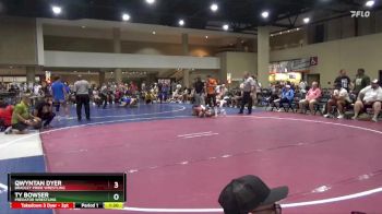 100 lbs Semifinal - Ty Bowser, Predator Wrestling vs Qwyntan Dyer, Bradley Pride Wrestling