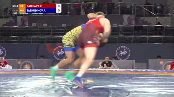 97 kg Quarter Final - Akhmed Tazhudinov, BRN vs Vladislav Baitsaev, HUN