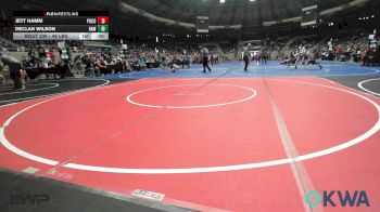 46 lbs Quarterfinal - Jett Hamm, Pocola Youth Wrestling vs Declan Wilson, Raw Wrestling Club