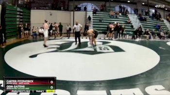 165 lbs Cons. Round 4 - Carter Fitzpatrick, Notre Dame - West Haven vs Odin Gaitens, Benedictine College Prep