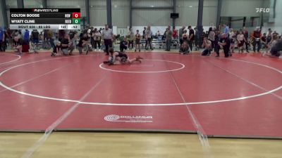 85 lbs Semifinal - Colton Boose, New Oxford vs Wyatt Cline, Reedsville