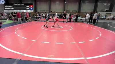 120 lbs Consolation - Jayci Kelly, Georgia vs Mya Picart, Georgia