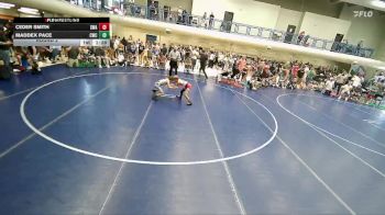 67-73 lbs Round 2 - Ceder Smith, Sanderson Wrestling Academy vs Maddex Pace, Champions Wrestling Club