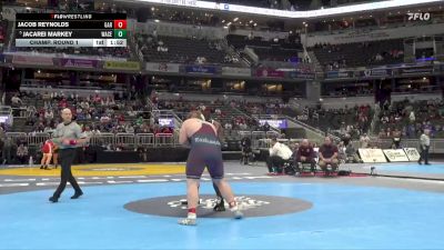 285 lbs Champ. Round 1 - Jacarei Markey, Warren Central vs Jacob Reynolds, Garrett High School