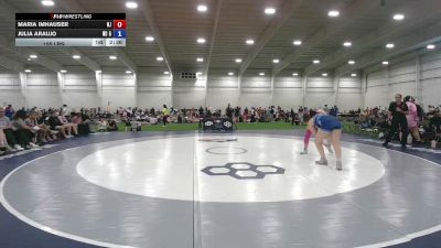155 lbs Maria Imhauser, New Jersey vs Julia Araujo, North Dakota Gold