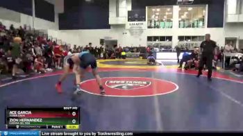 152 lbs Cons. Round 1 - Zion Hernandez, Corona Del Mar vs Ace Garcia, Yorba Linda