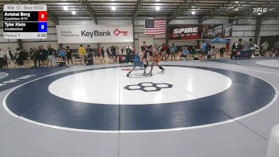 60 lbs Champ. Rd Of 32 - Avishai Berg, Castleton RTC vs Tyler Klein, Unattached