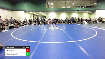 95 lbs Consolation - Jace Barnes, MI vs Ryan Prendergast, IN