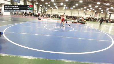 112 lbs Round Of 64 - Nazarii Paseniuk, Eu vs Nathaniel Snyder, VA