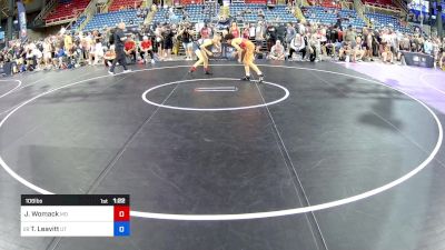 106 lbs Cons 64 #2 - Joseph Womack, MD vs Taegan Leavitt, UT