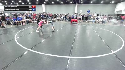132 lbs Devan Garcia, Team Michigan Blue vs Conner Whitely, Ohio Gray