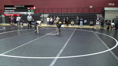 133 lbs Champ. Round 1 - Spencer Reep, Lincoln Memorial vs Noah Smith, Montevallo