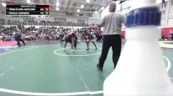 170 lbs Champ. Round 3 - Temiloluwa Adalumo, Monte Vista (Danville) vs Cecilia Chatman, Pittsburg Senior
