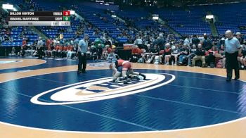 165 lbs Quarterfinals (8 Team) - Dillon Hinton, Vandalia vs Ismael Martinez, Chicago (C. Hope Academy)