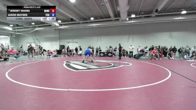Masters A FS - 70 lbs Cons. Semis - Jeremy Huang, Mad Cow Wrestling Club vs Jarod Maynes, Texas