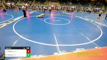 84 lbs Quarterfinal - Levi Halbert, Nebraska Boyz vs Ben Gruner, Scots Wrestling Club