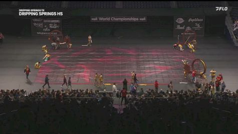 Dripping Springs HS "Dripping Springs TX" at 2025 WGI Guard World Championships