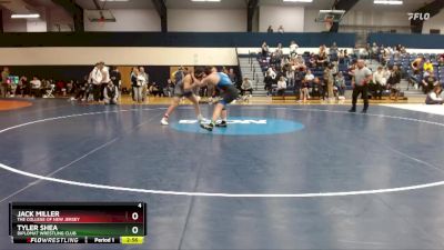 174 lbs Cons. Round 4 - Tyler Shea, Diplomat Wrestling Club vs Jack Miller, The College Of New Jersey