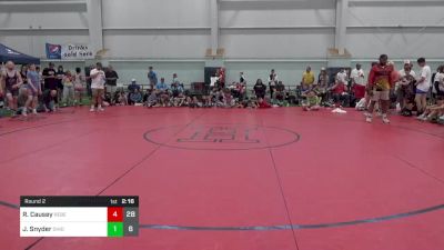 114 lbs Round 2 - Raymond Causey, Rebellion vs Jack Snyder, Ohio Gold 24K