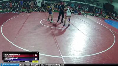 155 lbs Placement (16 Team) - Benjamin Fudge, New Mexico vs Preston Lang, Utah Gold