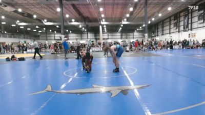 132 lbs Allday - Nolan Milton, BELIEVE TO ACHEIVE vs London Moody, CENTERVILLE WRESTLING CLUB