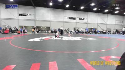 50 lbs Consi Of 4 - Emmi Skidmore, Husky Wrestling Club vs Emalyn Smith, Untouchables Girls RED