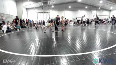 46 lbs Consi Of 16 #2 - Linkin Watts, Locust Grove Youth Wrestling vs Chandler Lewis, Salina Wrestling Club