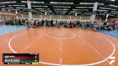 100 lbs Quarterfinal - Bradlee Garcia, Wesley Club Wrestling vs Jude Avila, Texas