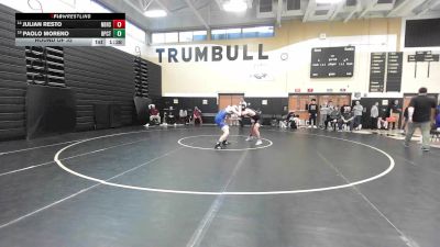165 lbs Round Of 32 - Julian Resto, New Britain vs Paolo Moreno, Bridgeport Co-op