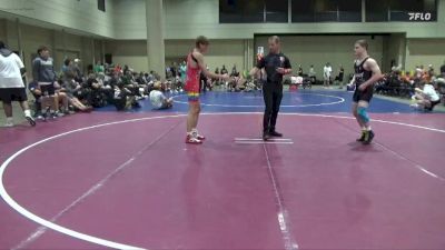 138 lbs Round 2 (6 Team) - Dylan Eppinett, BRAWL Silver vs Michael Breeding, Black Creek WC