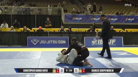 Charles Joseph Muxo III vs Christopher Darius Hayes 2026 Pan Jiu Jitsu IBJJF Championship