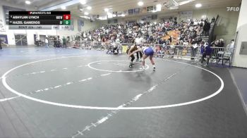 140 lbs Champ. Round 2 - Hazel Gameros, Santa Fe vs Ashylnn Lynch, Northwood