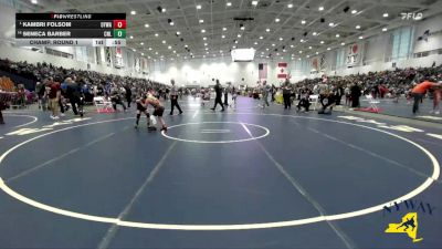 HWT Max 103 lbs Champ. Round 1 - Kambri Folsom, Ogdensburg Youth Wrestling Association vs Seneca Barber, Club Not Listed