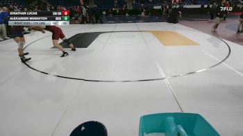 175 lbs Consi Of 8 #1 - Jonathan Lucas, Concord-Carlisle vs Alexander Muravyov, Brookline