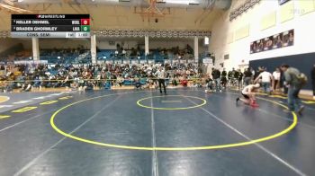 120 lbs Cons. Semi - Keller Dehmel, Worland vs Braden Ghormley, Lander Valley