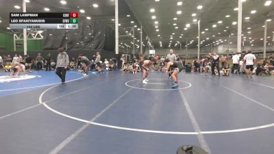 154 lbs Rr Rnd 3 - Sam Lampman, Centurion - HSC vs Leo Sfakiyanudis, Sly Fox Black - HSC