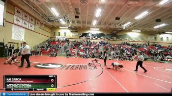 53 lbs Round 2 - Kai Garcia, Punisher Wrestling Company vs Cameron Howell, Ascend Wrestling Academy