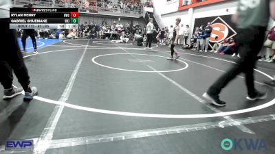 80 lbs Quarterfinal - Rylan Henry, Brushy Wrestling Club vs Gabriel Shuemake, Viking Wrestling Club