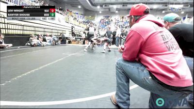 73 lbs Quarterfinal - Levi Wright, Weatherford Youth Wrestling vs Sawyer Shouse, Morrison Takedown Club