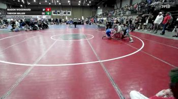 150C 1st Place Match - Trevor Miller, Francis Howell Central vs Mason Woodward, North Point