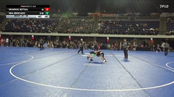 55 lbs Semifinal - Monroe Mittag, Moyer Elite vs Mia Mercado, No Limit Wrestling Club