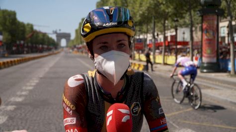 Marianne Vos Content After A Fast Opener To The Tour De France Femmes Avec Zwift