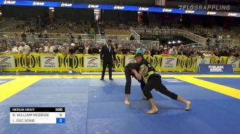 BRANDON WILLIAM MCBRIDE vs LANDON DUC SONG 2022 Pan Kids Jiu-Jitsu IBJJF Championship