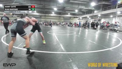 125 lbs Consi Of 16 #1 - Danny Gatto, Legacy Dragons vs Elias Martinez, Juggernaut Wrestling Club
